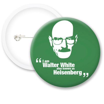 Breaking Bad Walter White Button Badges