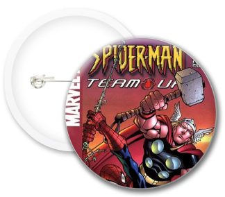 Superman Comics Button Badges