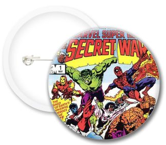 Marvelage Comics Button Badges