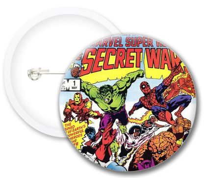 Marvelage Comics Button Badges
