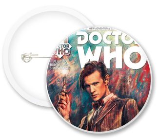 Doctor Who Serie Comics Button Badges