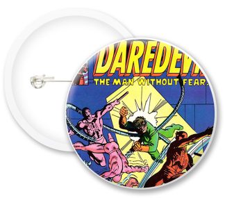 Daredevil Comics Button Badges
