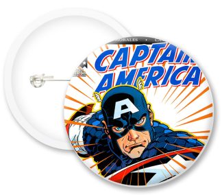 Captainamerica Comics Button Badges