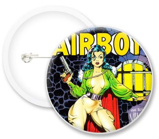 Airboy Comics Button Badges