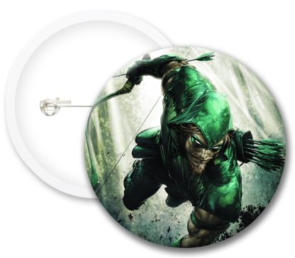 The Green Arrow Style1 Comics Button Badges
