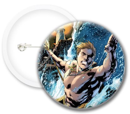 Aquaman Style1 Comics Button Badges