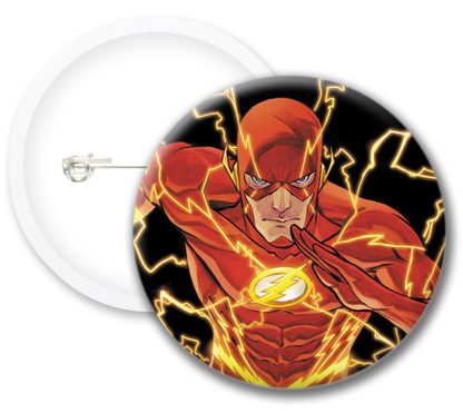 Flash Comics Button Badges