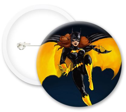 Batgirl Style1 Comics Button Badges