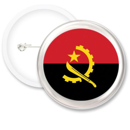 Angola Worlds Flags Button Badges