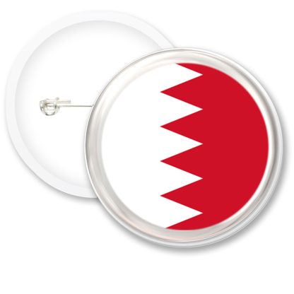 Bahrain Worlds Flags Button Badges