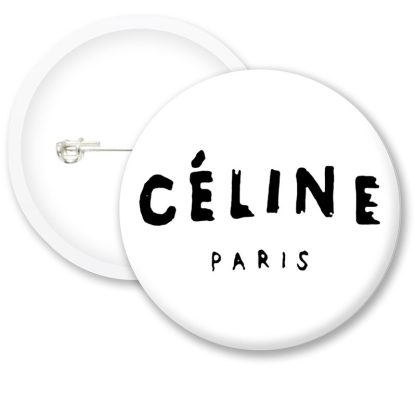 Celine Paris Button Badges