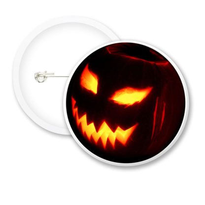 Halloween Scarry Pumpkin Button Badges