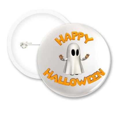 Happy Halloween Button Badges