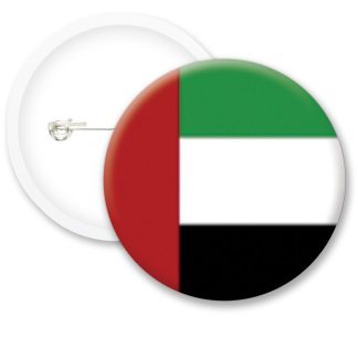United Arab Emirates Worlds Flags Button Badges