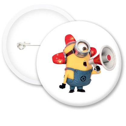 Minions Button Badge Style 1