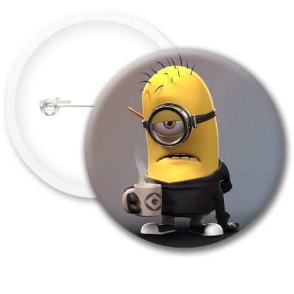 Minions Button Badge Style 2