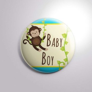 Baby Shower New Baby Button Badge